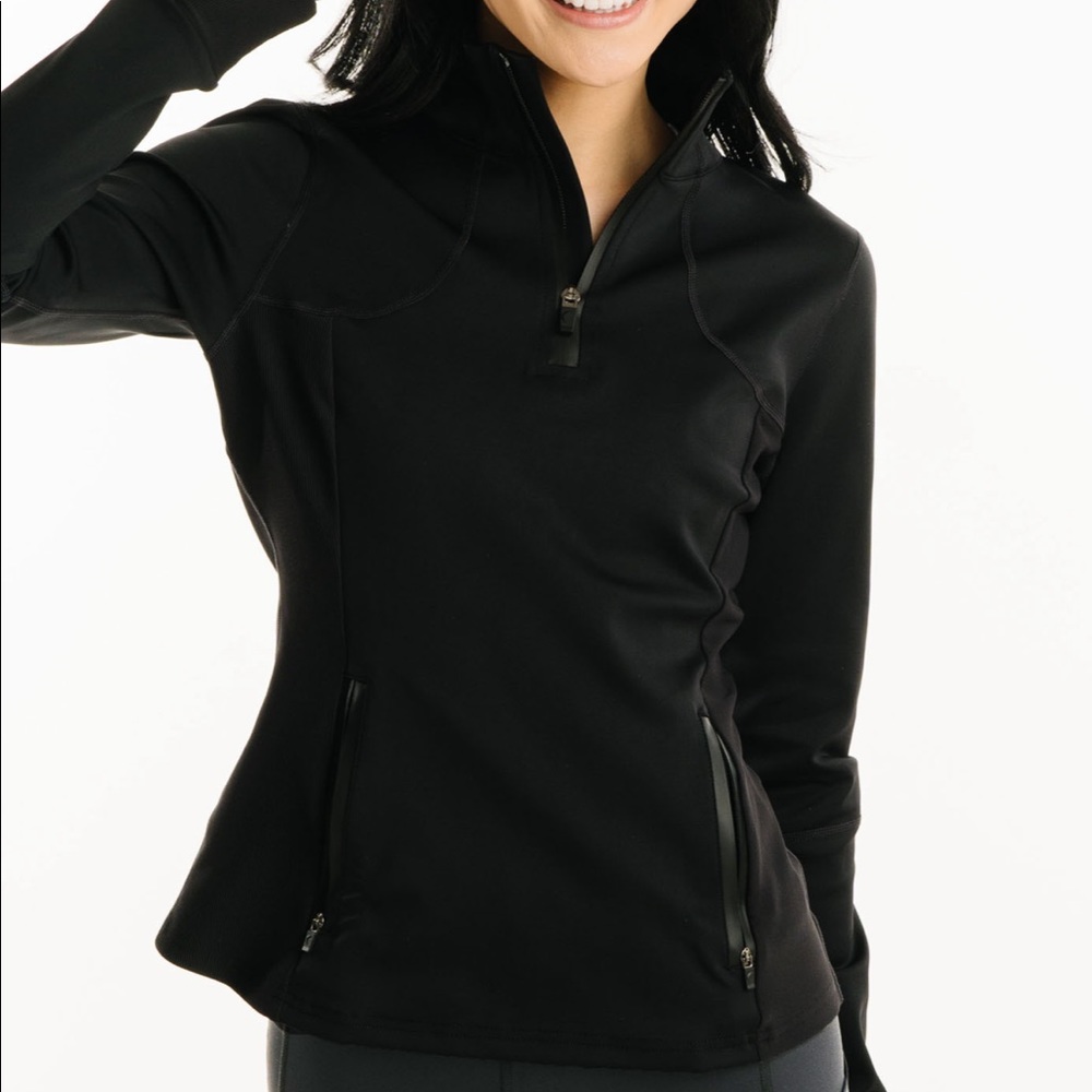 Zyia Black Fitted Flight Jacket